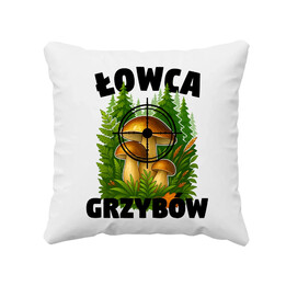 Łowca grzybów - poduszka na prezent