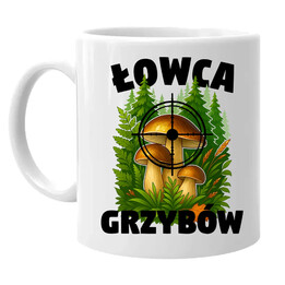 Łowca grzybów - kubek na prezent
