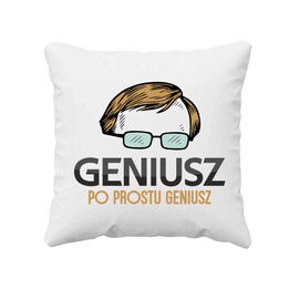 Geniusz, po prostu geniusz - poduszka na prezent dla fanów serialu Ranczo