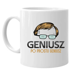 Geniusz, po prostu geniusz - kubek na prezent dla fanów serialu Ranczo