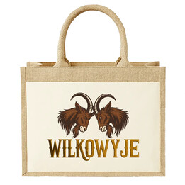 Wilkowyje - Torba z juty na prezent dla fanów serialu Ranczo