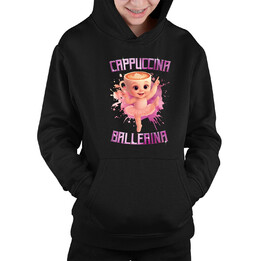Cappuccina Ballerina Baby - Italian Brainrot - baletnica filiżanka - dziecięca bluza na prezent