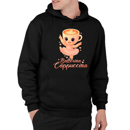 Ballerina Cappuccina Baby V2 - Italian Brainrot - baletnica filiżanka - męska bluza na prezent