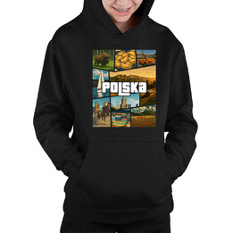 Polska - dziecięca bluza na prezent