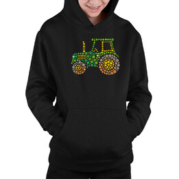Traktor - dzień kropki - dziecięca bluza na prezent