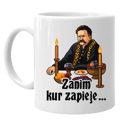 Zanim kur zapieje - kubek na prezent