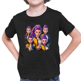 Rumi - dziecięca koszulka na prezent dla fanów Rumi Huntrix Kpop Demon Hunters