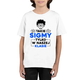 Takie sigmy tylko w naszej klasie - dziecięca koszulka na prezent