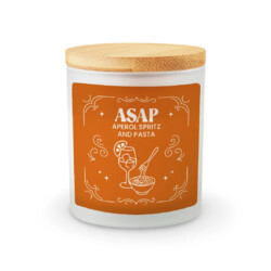 ASAP - Aperol spritz and pasta - świeczka zapachowa na prezent