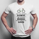 Życie jest jak jazda na rowerze - damska lub męska koszulka z nadrukiem