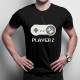 Player 2 v1 - męska koszulka z nadrukiem