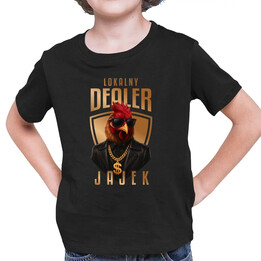 Lokalny dealer jajek v2 - dziecięca koszulka na prezent