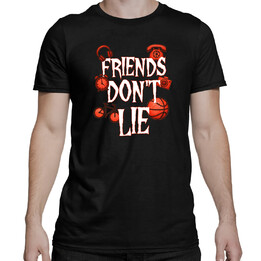 Friends don't lie - dla fanów serialu Stranger Things - męska koszulka na prezent