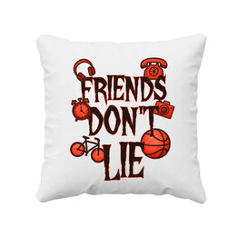 Friends don't lie - dla fanów serialu Stranger Things - poduszka na prezent