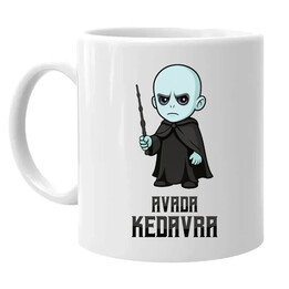 Avada Kedavra - Voldemort - dla fanów serii Harry Potter - kubek na prezent