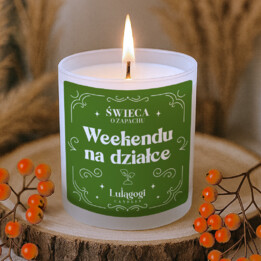 Takiego chłopa to ze świecą szukać! - świeczka zapachowa na prezent