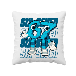 Six seven 67 - Italian Brainrot  - poduszka na prezent