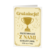 Gratulacje! Przetrwałeś z nami kolejny rok (albo my z Tobą) - kartka okolicznościowa na prezent