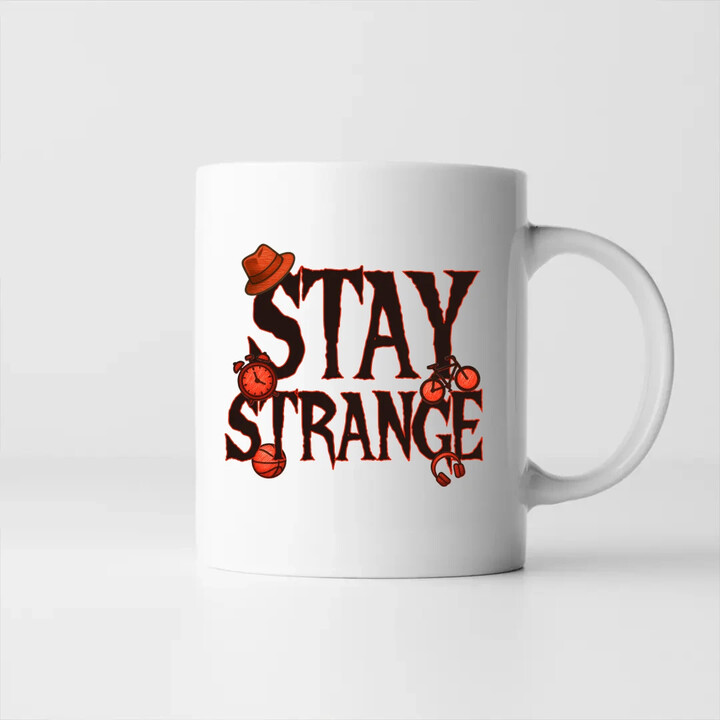 Stay strange - dla fanów serialu Stranger Things - kubek na prezent