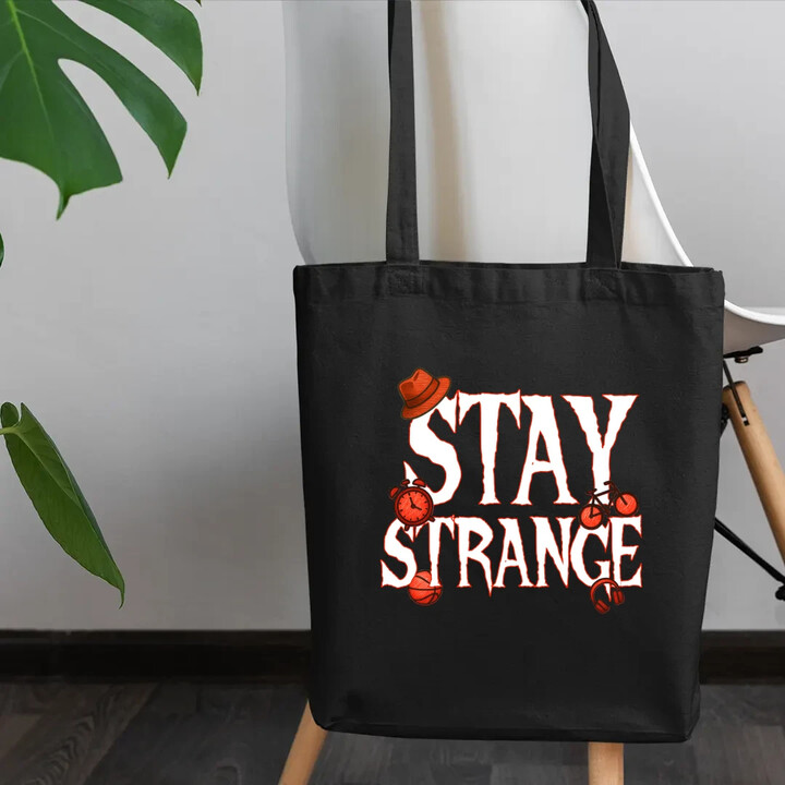 Stay strange - dla fanów serialu Stranger Things - torba na prezent