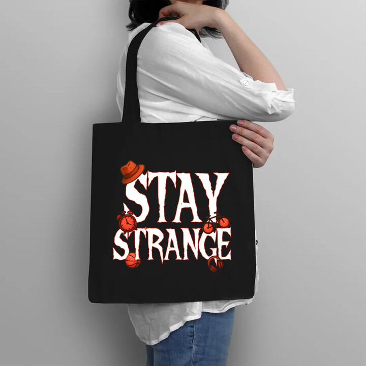 Stay strange - dla fanów serialu Stranger Things - torba na prezent