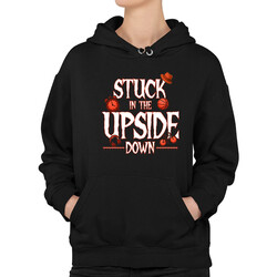 Stuck in the upside down - dla fanów serialu Stranger Things - damska bluza na prezent