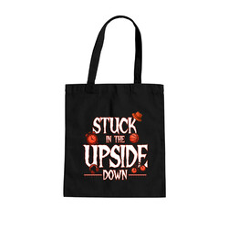 Stuck in the upside down - dla fanów serialu Stranger Things - torba na prezent