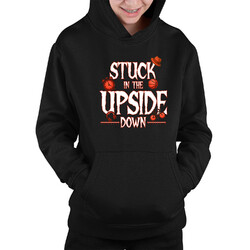 Stuck in the upside down - dla fanów serialu Stranger Things - dziecięca bluza na prezent