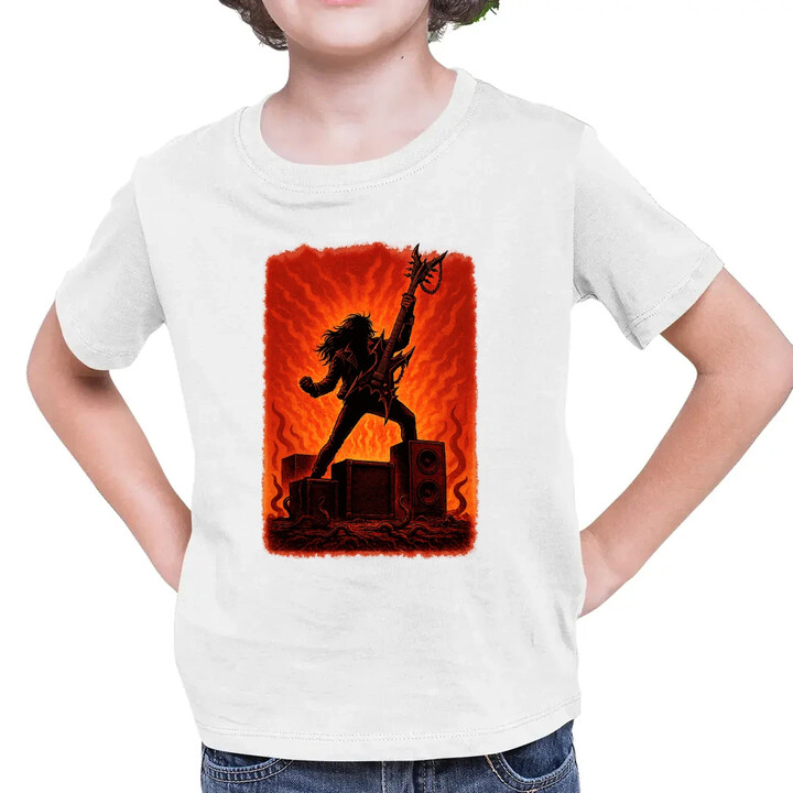 Eddie - dla fanów serialu Stranger Things - dziecięca koszulka na prezent