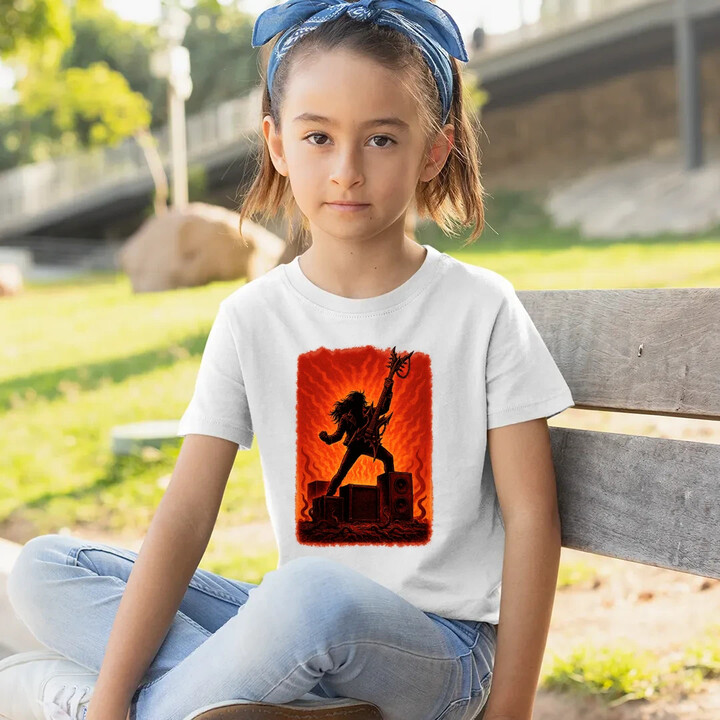 Eddie - dla fanów serialu Stranger Things - dziecięca koszulka na prezent