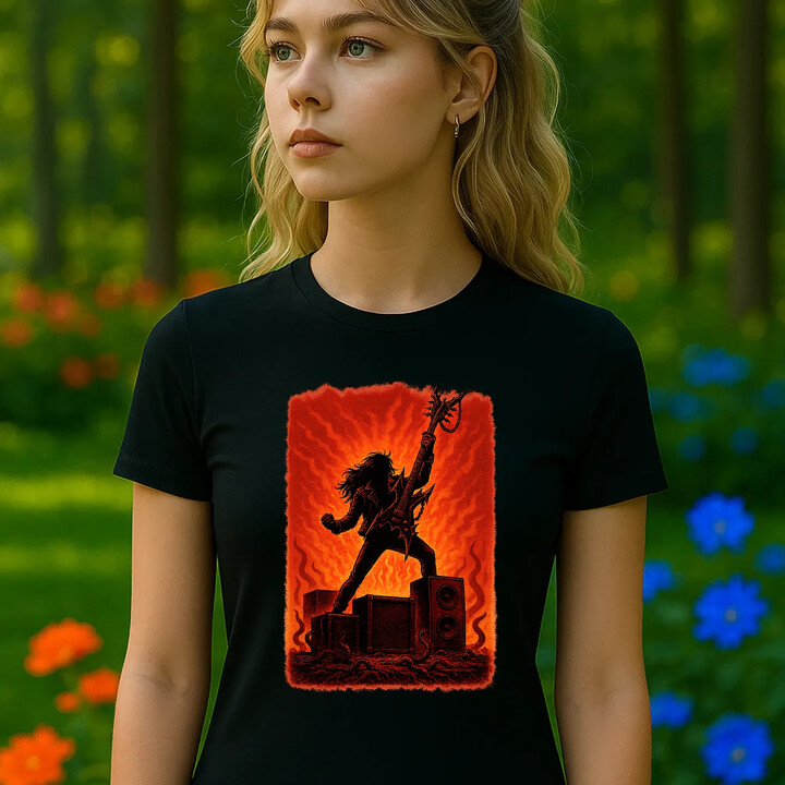 Eddie - dla fanów serialu Stranger Things - damska koszulka na prezent