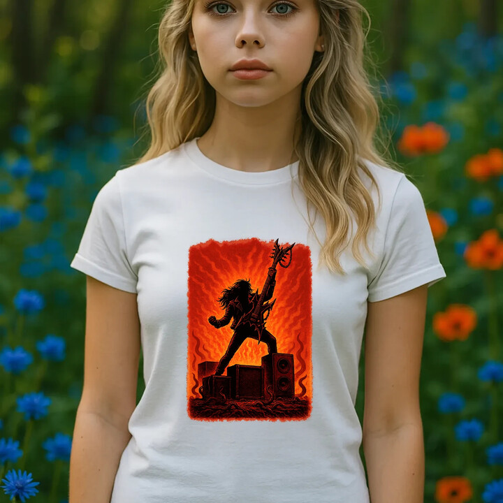 Eddie - dla fanów serialu Stranger Things - damska koszulka na prezent