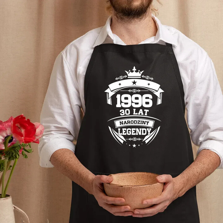 1996 Narodziny legendy 30 lat - fartuch na prezent
