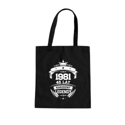1981 Narodziny legendy 45 lat - torba na prezent