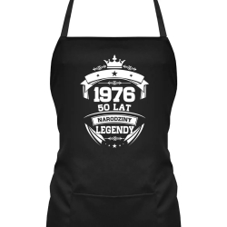 1976 Narodziny legendy 50 lat - fartuch na prezent