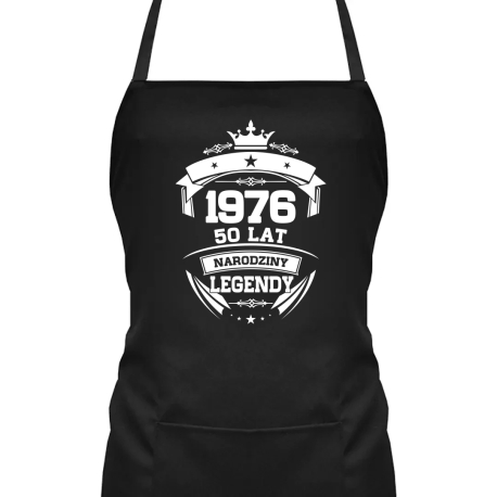 1976 Narodziny legendy 50 lat - fartuch na prezent