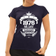 1976 Narodziny legendy 50 lat - damska koszulka na prezent