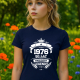 1976 Narodziny legendy 50 lat - damska koszulka na prezent
