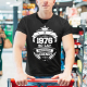 1976 Narodziny legendy 50 lat - męska koszulka na prezent