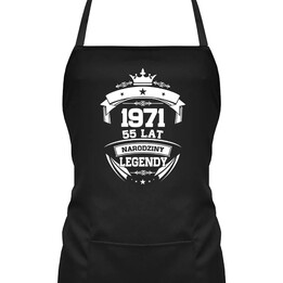 1971 Narodziny legendy 55 lat - fartuch na prezent