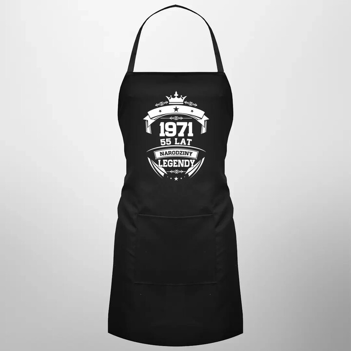1971 Narodziny legendy 55 lat - fartuch na prezent