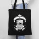 1961 Narodziny legendy 65 lat - torba na prezent