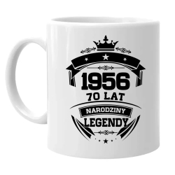 1956 Narodziny legendy 70 lat - kubek na prezent