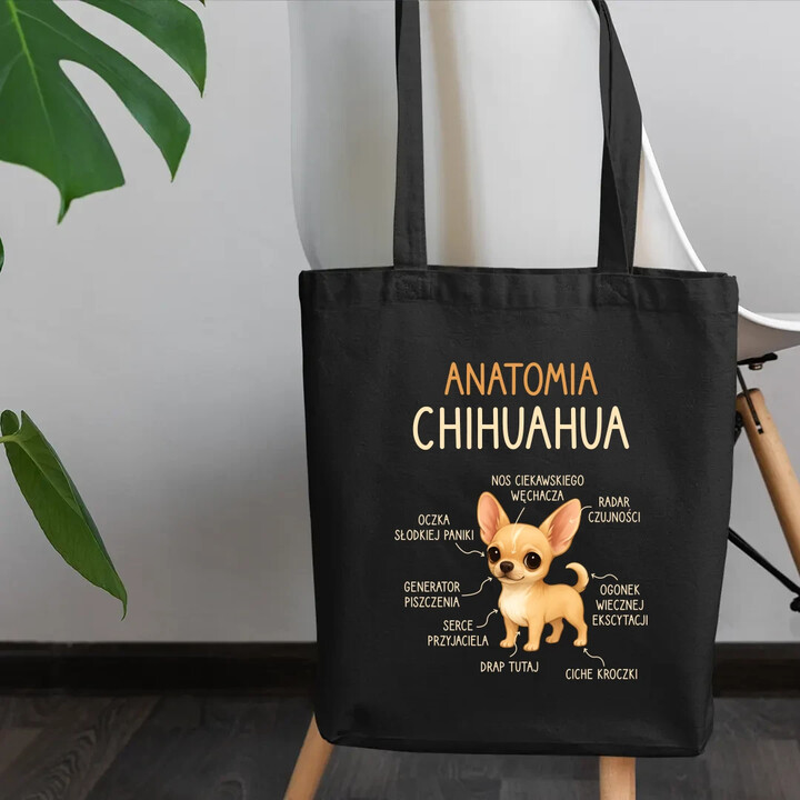 Anatomia Chihuahua - torba na prezent