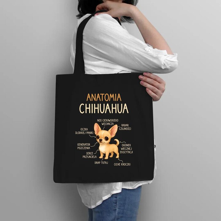Anatomia Chihuahua - torba na prezent
