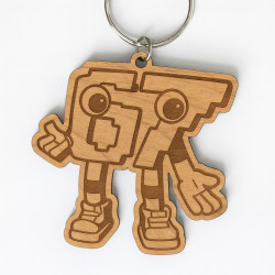 Six seven 67 - Italian Brainrot - drewniany brelok z grawerem