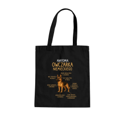 Anatomia owczarka niemieckiego - torba na prezent