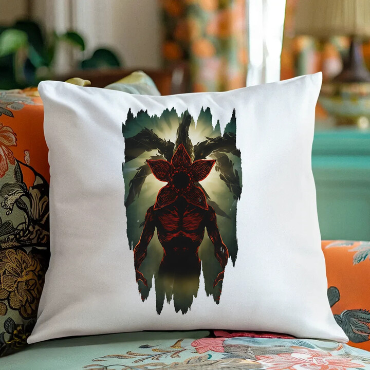 Demogorgon - dla fanów serialu Stranger Things - poduszka na prezent