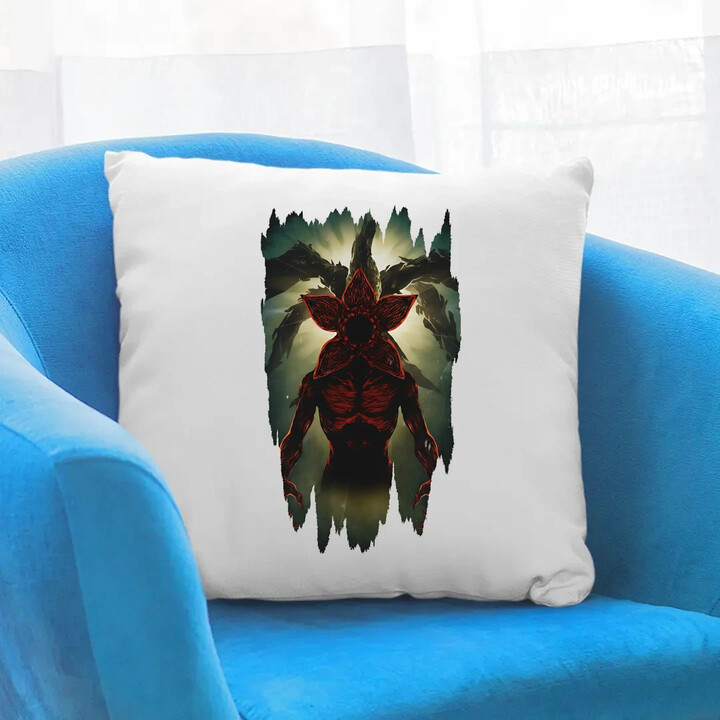 Demogorgon - dla fanów serialu Stranger Things - poduszka na prezent