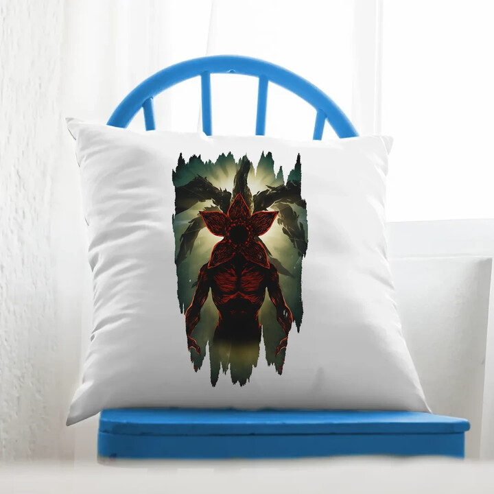 Demogorgon - dla fanów serialu Stranger Things - poduszka na prezent